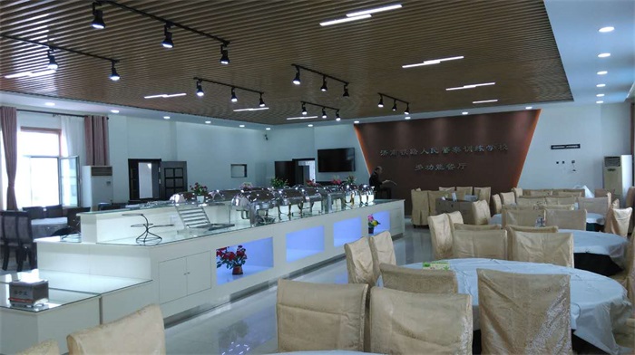 铁路学校餐厅完工照片